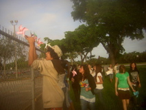 pinwheels in progress