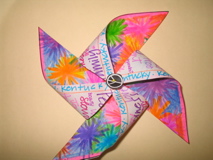 Caroline Wendling's pinwheel 2006