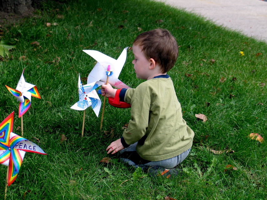 Pinwheels for Peace - Josh Downs