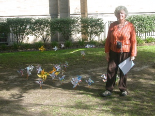 Deb Zanger St. Luke pinwheels
