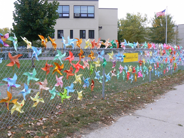 Pinwheels for Peace 2006