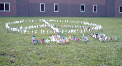 peace pinwheels