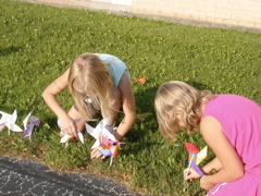planting pinwheels